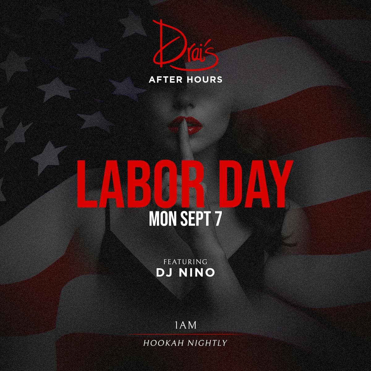 Labor Day Monday • DJ Nino flyer