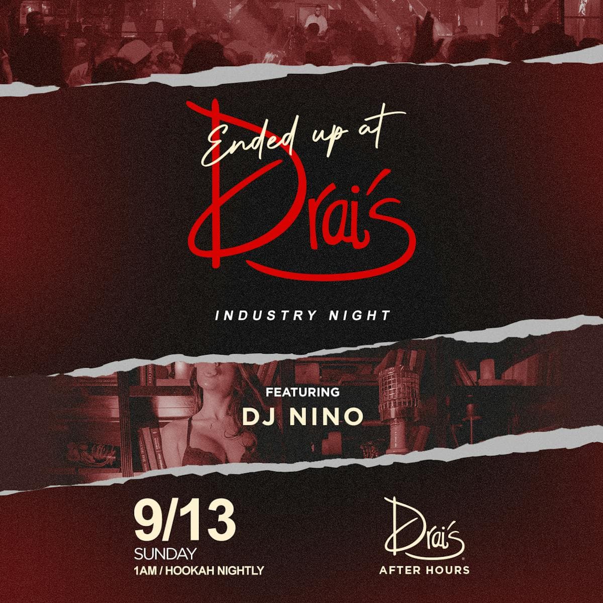 DJ Nino flyer