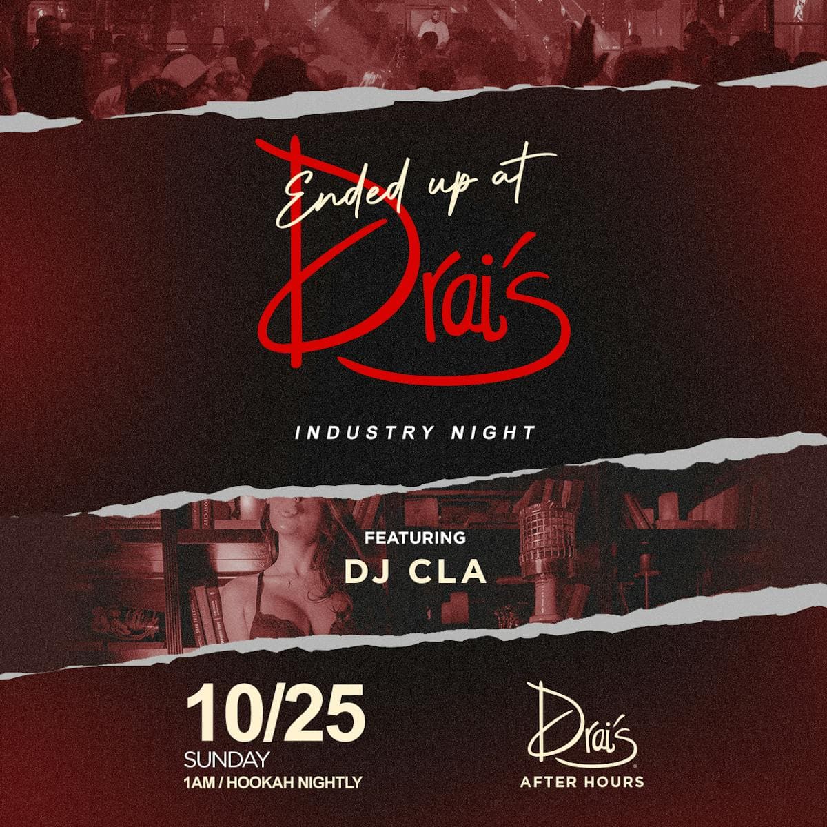 DJ CLA flyer