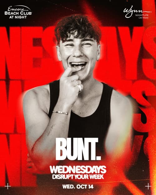 BUNT. flyer