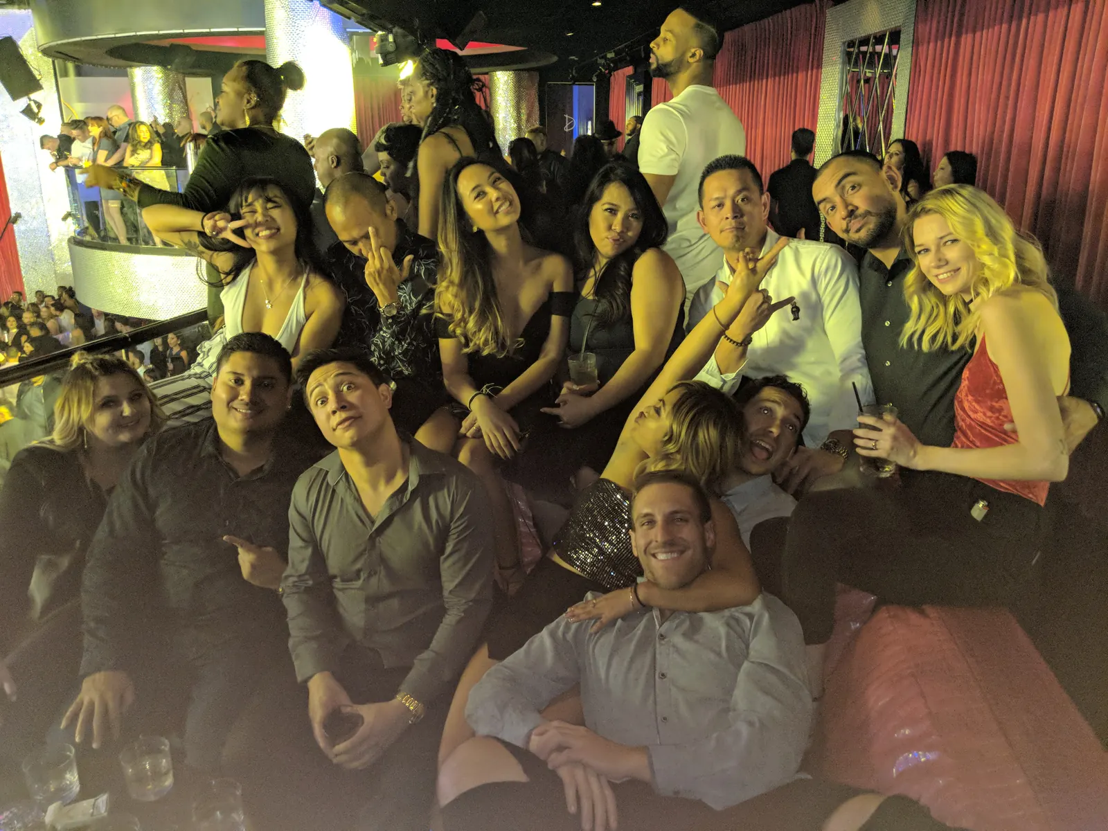 Nokturnal guests with their Las Vegas VIP host