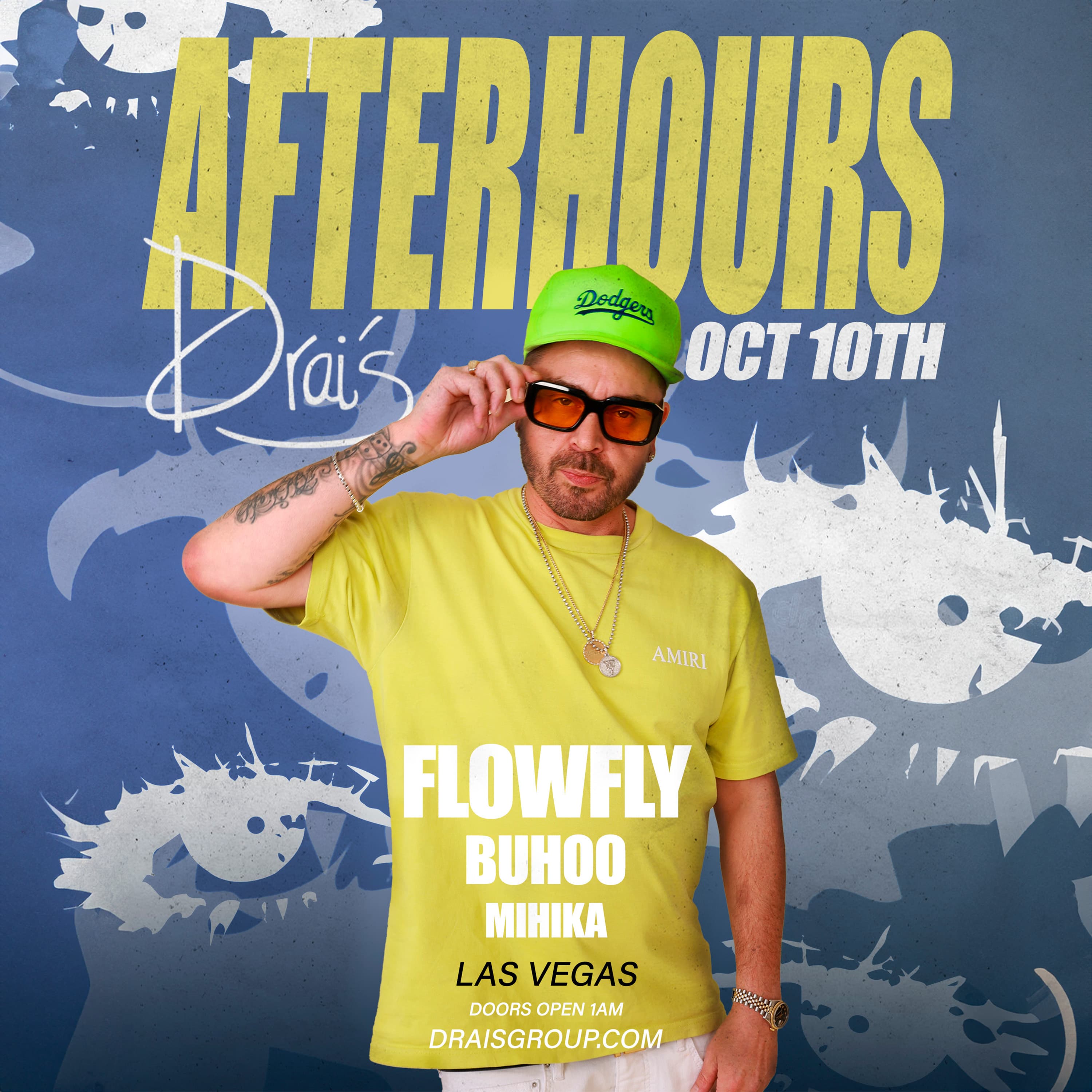House • Hip-Hop flyer