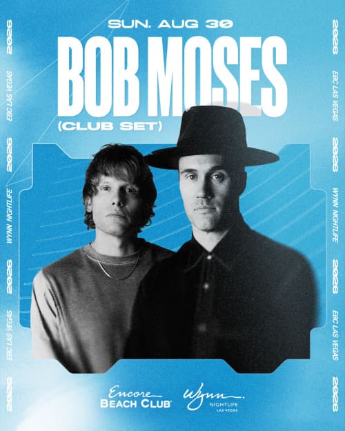 Bob Moses (Club Set) flyer