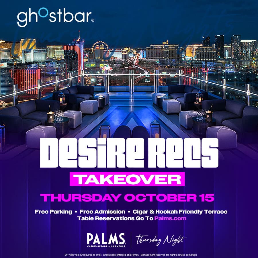 GHOSTBAR THURSDAY: DESIRE RECS TAKE-OVER flyer
