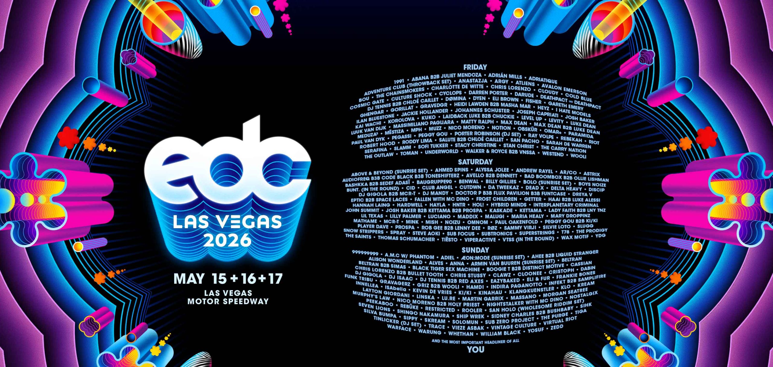 EDC Las Vegas 2026 Electric Daisy Carnival festival guide