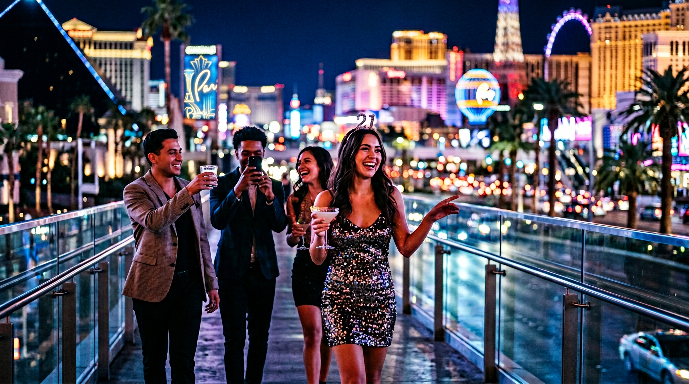 Las Vegas 21st birthday ideas 2026 VIP nightclub
