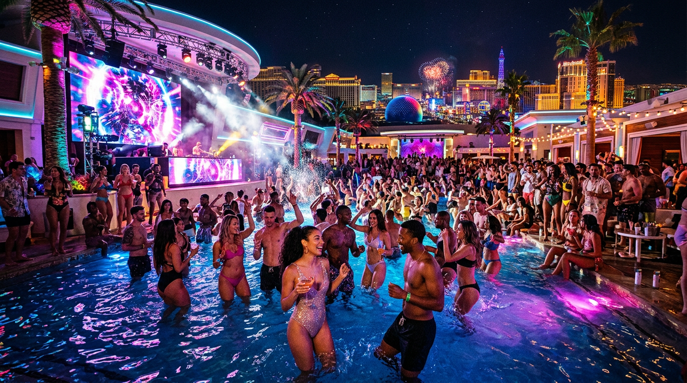 Las Vegas pool party season 2026 when do dayclubs open