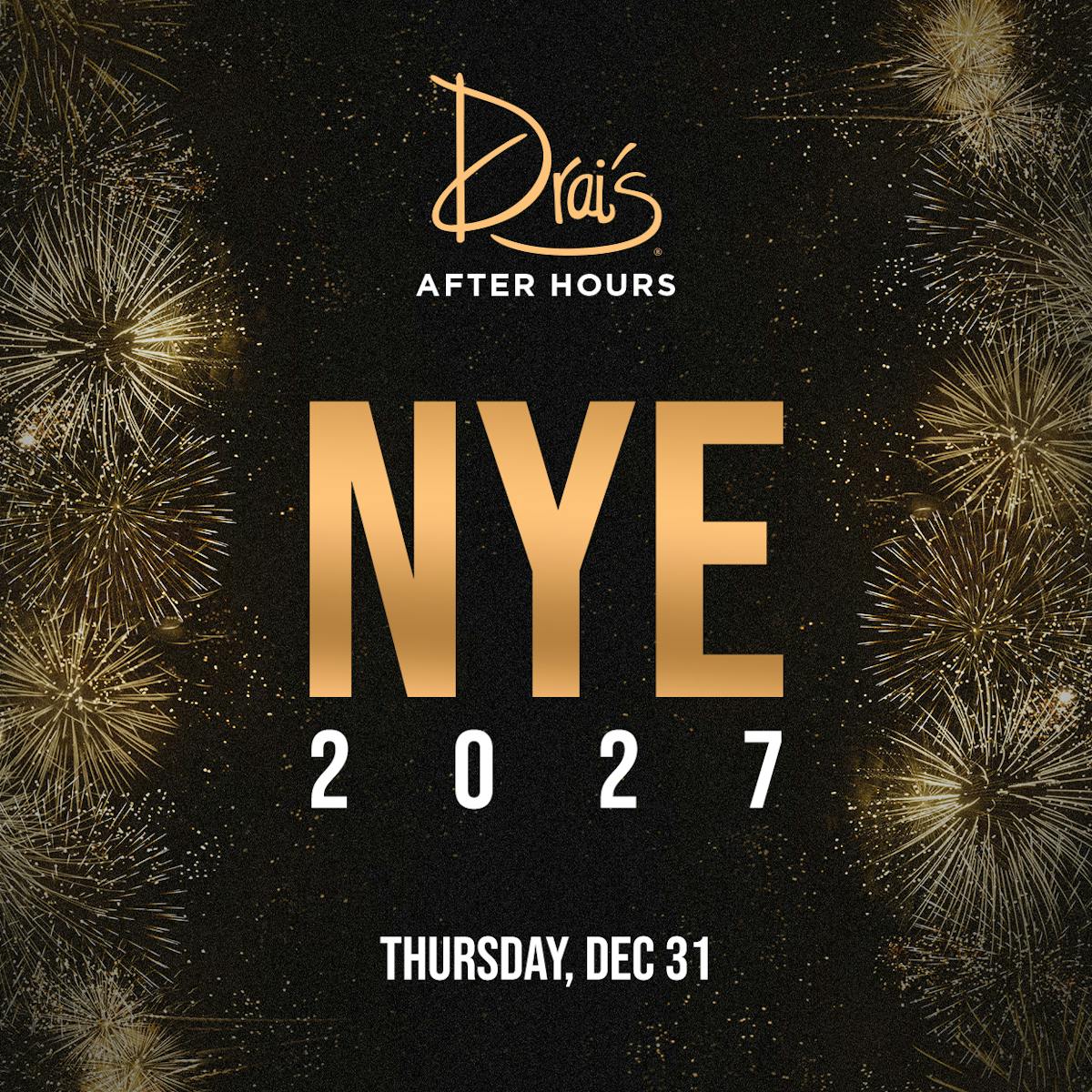 NEW YEARS EVE at Drai's Nightclub