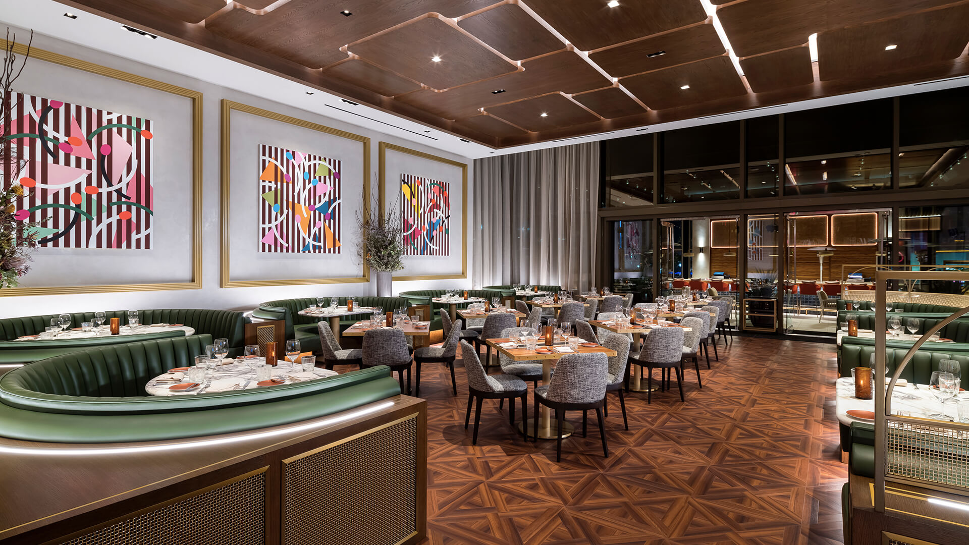 Carversteak Las Vegas VIP table bottle service